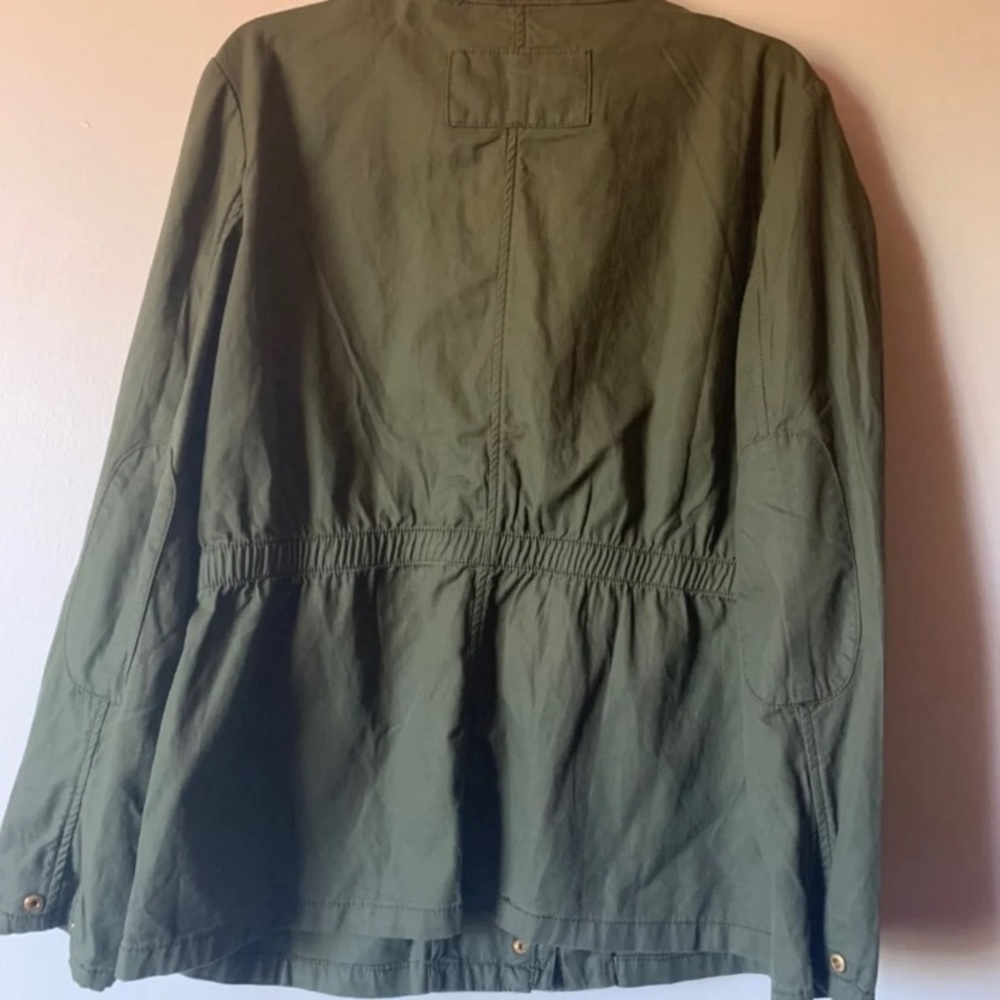 army green military jacket - Picture 4 of 5